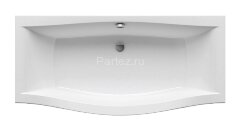 Ванна акриловая Ravak MAGNOLIA 180x75, белая