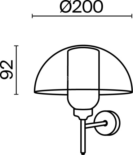 Бра Maytoni MOD177WL-01B