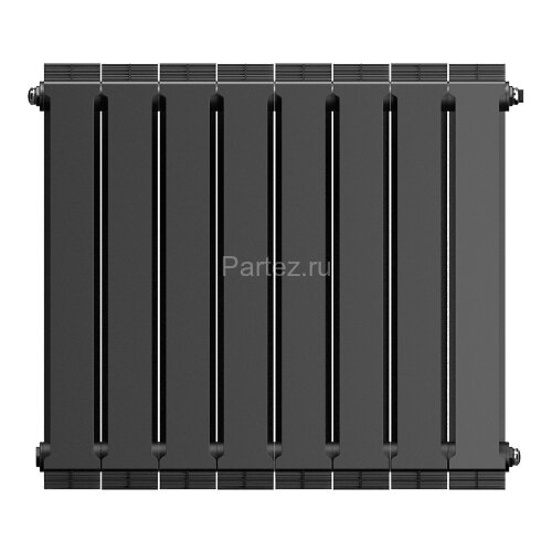 Биметаллический радиатор Royal Thermo PianoForte  500/100-8 (NoirSable)