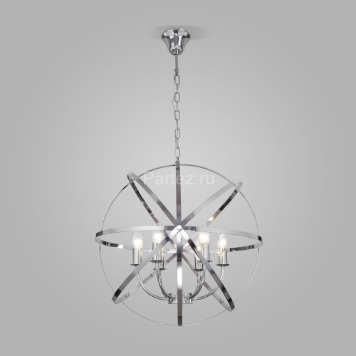 Подвесная люстра Eurosvet 60139/6 хром