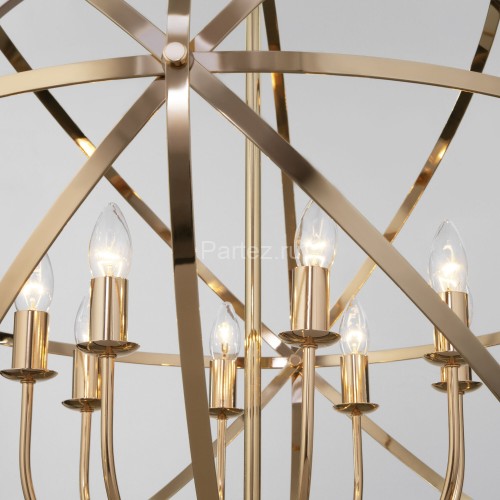 Подвесная люстра Eurosvet 60139/8 золото