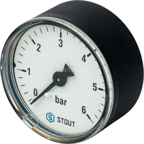 Манометр акс. D63 мм 6 бар 1/4" STOUT