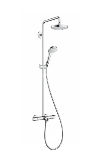 27351400 Croma Select S 180 2jet Showerpipe для ванны, белый/хром