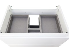 Комплект тумба Azario Velluto 70 700х450х660 подвесная, с раковиной Slim 70, белый матовый (CS000886