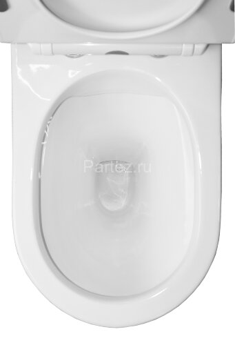 Унитаз-компакт Azario Verde 650х380х790 напольный, безободковый, с быстросъемным сиденьем микролифт