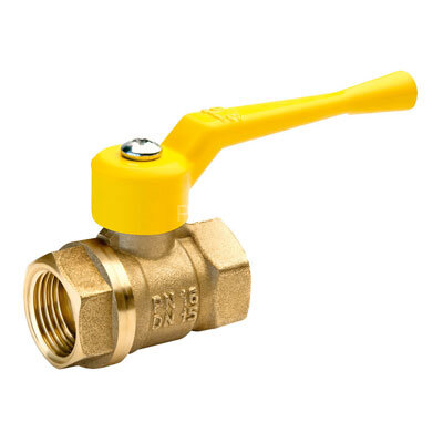 Кран шаровой газовый 11Б27П Dу40 в-в рыч.