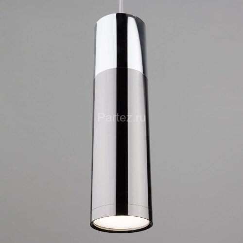 Подвесной светильник Eurosvet 50135/1 LED хром / черный