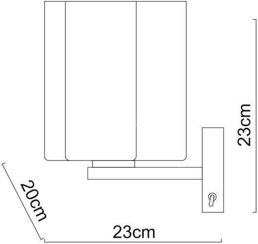Бра Arte Lamp A3459AP-1AB