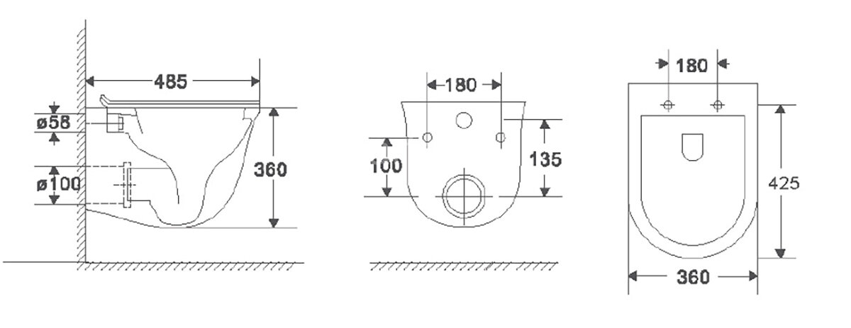 Сет AZARIO инсталляция + унитаз Felice с быстросъемным сиденьем микролифт (AZ-8010-1000+AZ-0051)