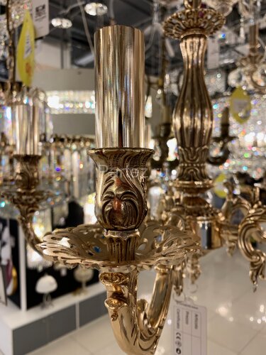 Подвесная люстра Lucia Tucci FIRENZE 141.5 coffe gold