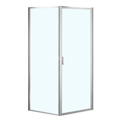 Душевое ограждение Azario RICHMOND 1000х1000х1950 БЕЗ ПОДДОНА прозрачное стекло 6 мм, профиль хром (AZ-NAG1221 1000)