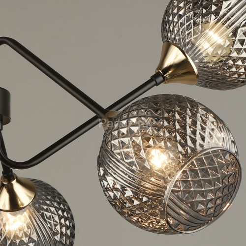 Потолочная люстра Reluce 04898-0.3-06 COFFEE+FGD