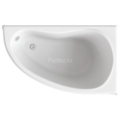 Ванна акриловая Azario Олимп 150х90 пристенная, правая (ОЛВ0002)