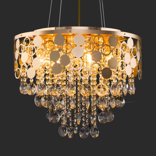 Подвесная люстра Eurosvet 10123/8 золото