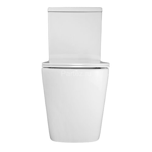 Унитаз-компакт Azario Ferra 365х650х785 напольный, безободковый, с быстросъемным сиденьем микролифт 