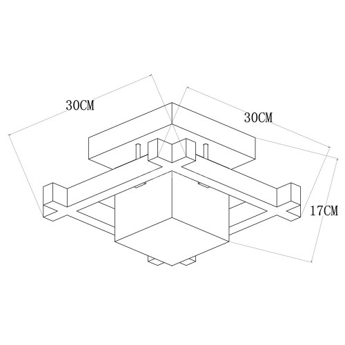 Потолочный светильник Arte Lamp A8252PL-1BR