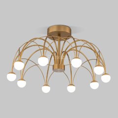Потолочная люстра Eurosvet 90031/10 LED золото