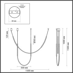 Подвесной светильник Odeon Light 6639/24CL