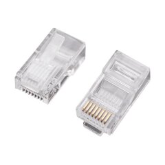 Джек комп. 8P-8C кат.5е (уп.100шт) Rexant 05-1021