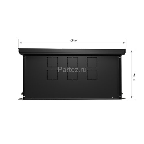 Конвектор внутрипольный Royal Thermo ATRIUM-190/400/2600-DG-U-BL