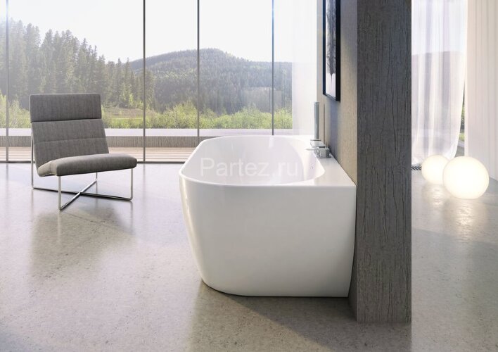 Ванна акриловая Ravak Freedom W 1660х800 белая отдельностоящая