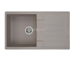 Кухонная мойка AQUATON Верона, серый шелк (1A710032VR250)