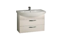 Тумба под раковину AQUATON Ария 80 М белая (1A140801AA010)