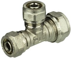 Тройник обжимной 26х20х16 VALTEC