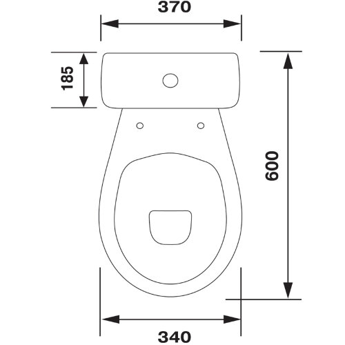 Унитаз-компакт Суперкомпакт декор Одуванчик А Стандарт, сиденье полипропилен (44901110122)