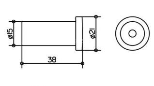 Крючок Keuco Plan, Хром (14916010000)