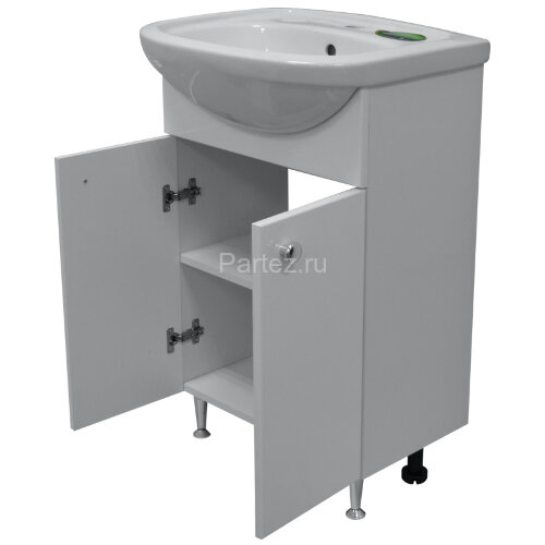 Комплект тумба Моника New 55 напольная 550х830х300 с раковиной Арго 55 (CS00076239)