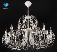 Подвесная люстра Eurosvet 3305/12 белый с золотом