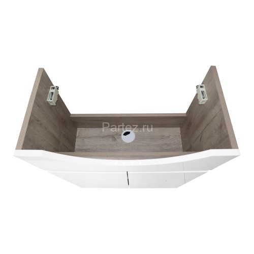 Комплект тумба Loranto Глория 60 Н 600х430х760 напольная с раковиной Teo 60, Дуб Кантри (CS00090159)