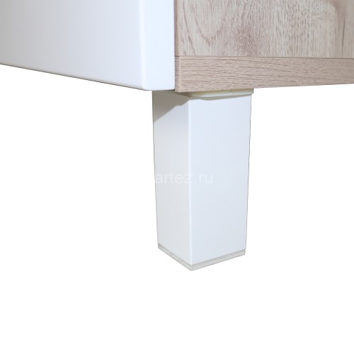 Комплект тумба Loranto Глория 60 Н 600х430х760 напольная с раковиной Teo 60, Дуб Кантри (CS00090159)