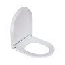 2115S сиденье для унитаза дюропласт с микролифтом, белое MELANA