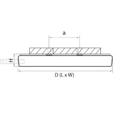 Настенно-потолочный светильник Lightstar 323182