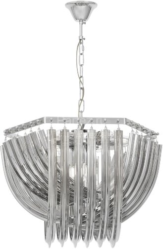Подвесная люстра Lumina Deco LDP 7044-550 CHR+GY