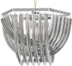 Подвесная люстра Lumina Deco LDP 7044-550 CHR+GY