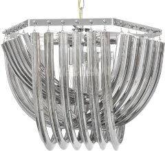 Подвесная люстра Lumina Deco LDP 7044-550 CHR+GY