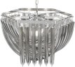 Подвесная люстра Lumina Deco LDP 7044-550 CHR+GY