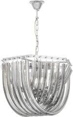 Подвесная люстра Lumina Deco LDP 7044-550 CHR+GY