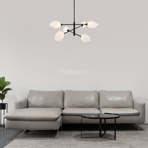 Подвесная люстра Eurosvet 30189/6 черный