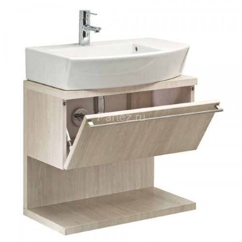 Z HALL Раковина 650х420х135 мм подвесная и накладная, отв. п/смесит.