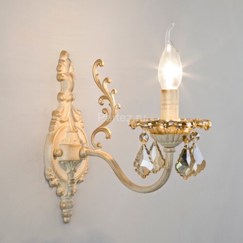 Бра Eurosvet 3281/1 белый с золотом