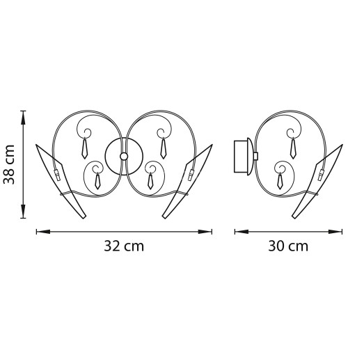 Бра Lightstar 755624