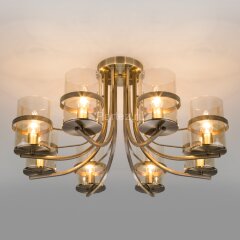 Потолочная люстра Eurosvet 60085/8 античная бронза