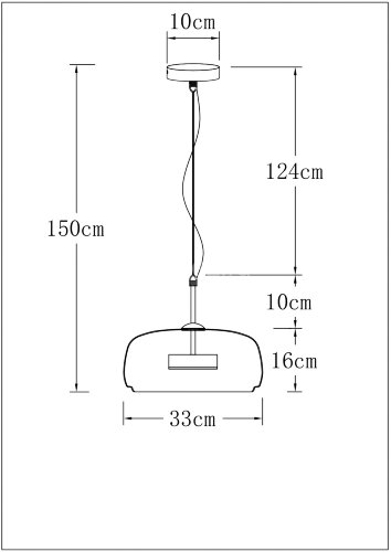 Подвесной светильник Arte Lamp A2404SP-33SM