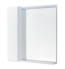 Зеркало-шкаф AQUATON Рене 80 Белый/Грецкий орех (1A222502NRC80)