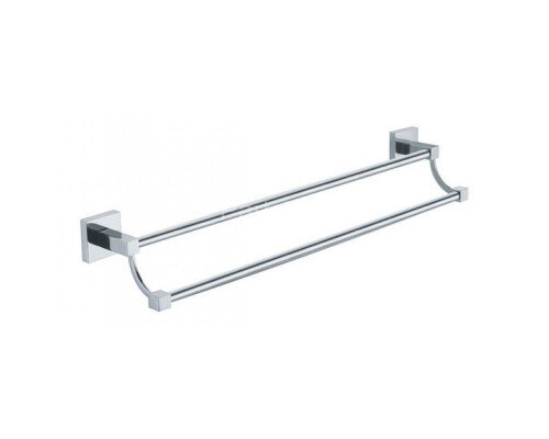 Полотенцедержатель Fixsen Metra трубчатый, двойной, 60 см, хром (FX-11102 )
