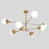 Потолочная люстра Eurosvet 60168/8 латунь